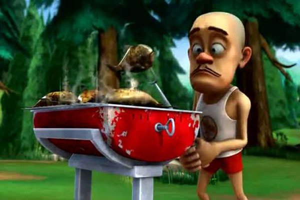 光头强死了图片还有血恐怖 熊出没光头强死亡画面真相惊魂