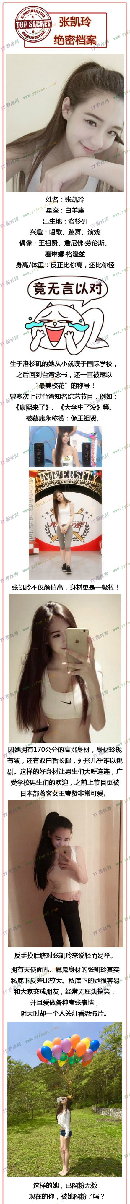 最强女团张凯玲是台湾校花 极品女神张凯玲魔鬼身材比基尼喷血照