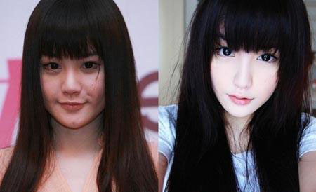 网络红人美女的真面目 网络美女真实素颜照