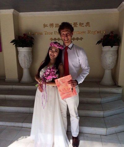 林汉奇骆琦结婚了吗 林汉奇骆琦婚后生活照