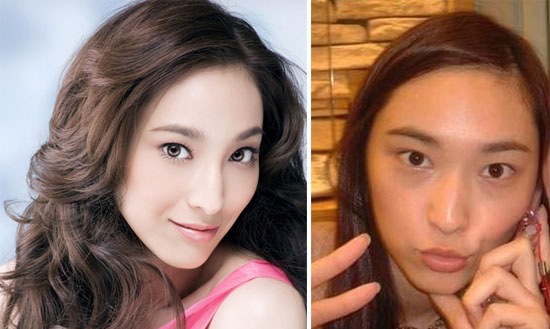 女明星卸妆后素颜照什么样 看完很吃惊