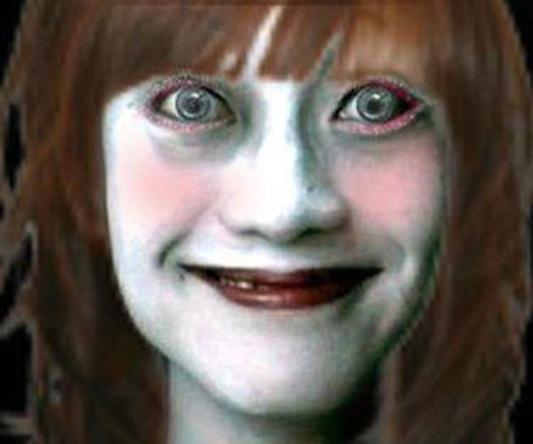 红婶的微笑灵异图片 这样的笑容一般人承受不了