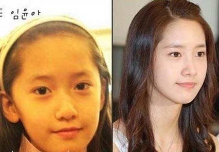 少女时代整容照片 究竟有没有整容一看对比照便知