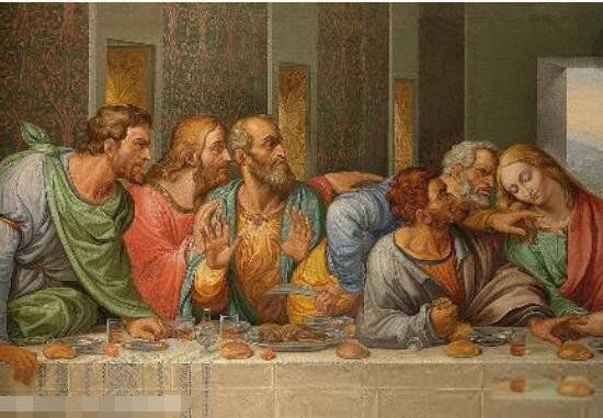 最后的晚餐原图恐怖之处解析 画中惊现一只手和一个人是怎么回事