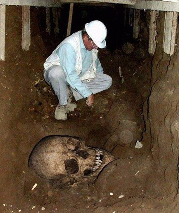 65米巨人遗骨相片是真的吗 中国考古发现的巨人骸骨