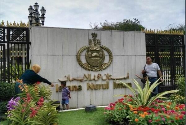 文莱努洛伊曼皇宫平面图 建筑面积有多大