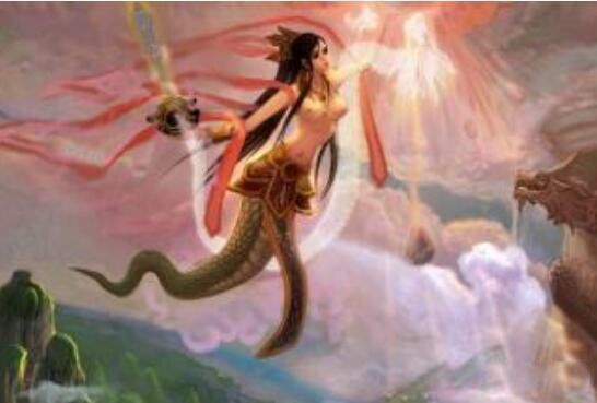 女娲真身图片吓死人 女娲人首蛇身的原因和象征