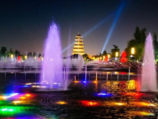 西安喷泉广场几点开始 大雁塔喷泉几点开始时间最新时刻表