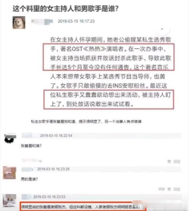张杰张碧晨事件始末 谢娜发聊天记录辟谣张碧晨被封杀
