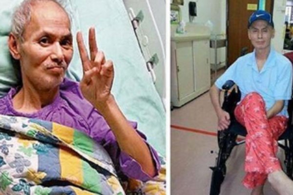 泰国最美人妖和刘家辉的合影 晚年凄惨瘫痪还被抢财产