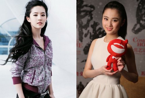 刘亦菲和谁长得像 张慧雯长得像刘亦菲