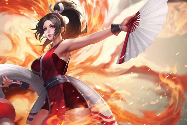 不知火舞真人照 只要够污纸片人也能满足男人需求