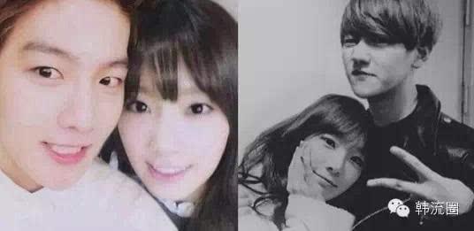 边伯贤金泰妍恋爱 EXO边伯贤金泰妍接吻照片是真的吗